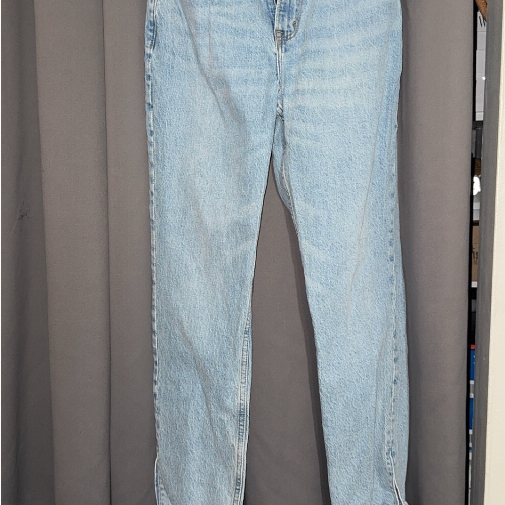 Abercrombie & Fitch Light Blue Straight Leg Jeans